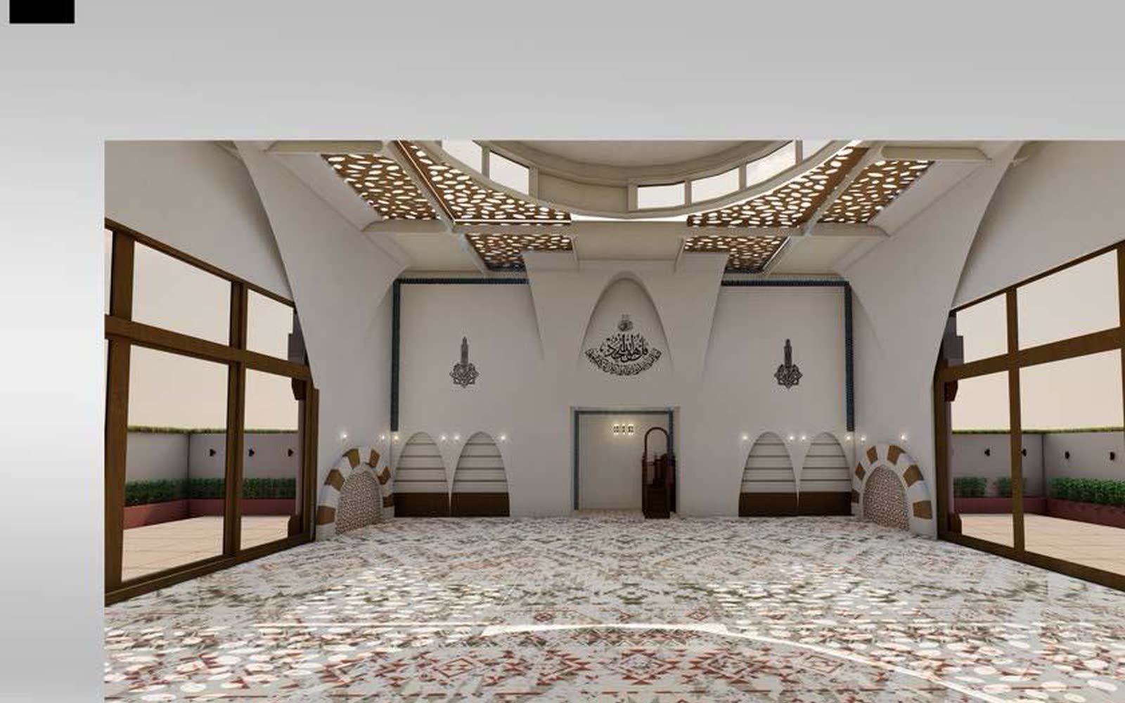 Mosque Design Proposal, Karachi
